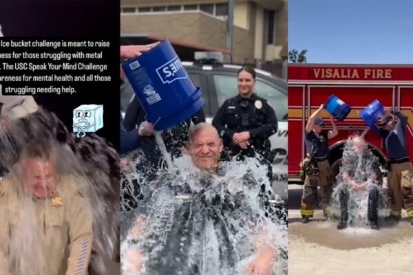WATCH: Tulare County joins the Ice Bucket Challenge to bring awareness of mental health